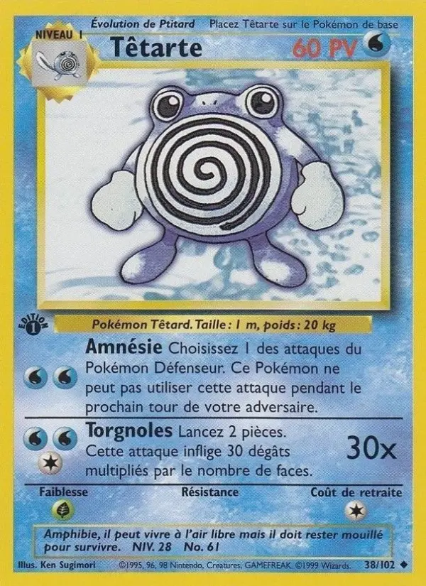 Têtarte – carte Pokémon TCG Peu Commune n°38