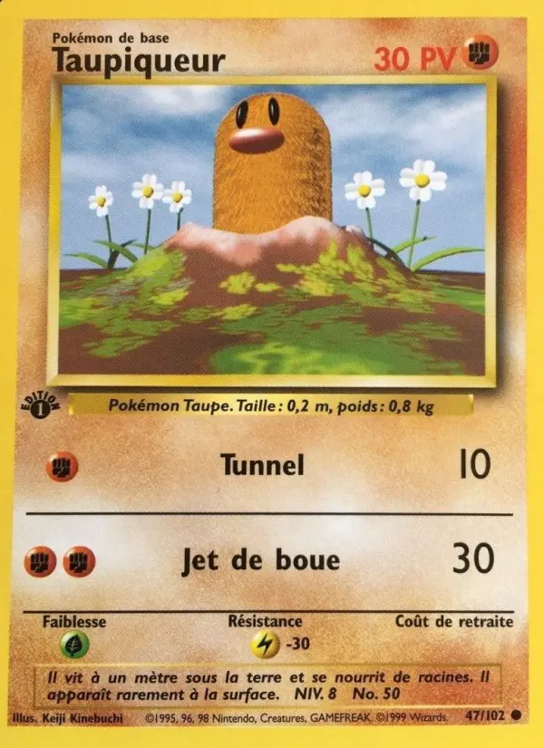 Taupiqueur – carte Pokémon TCG Commune n°47