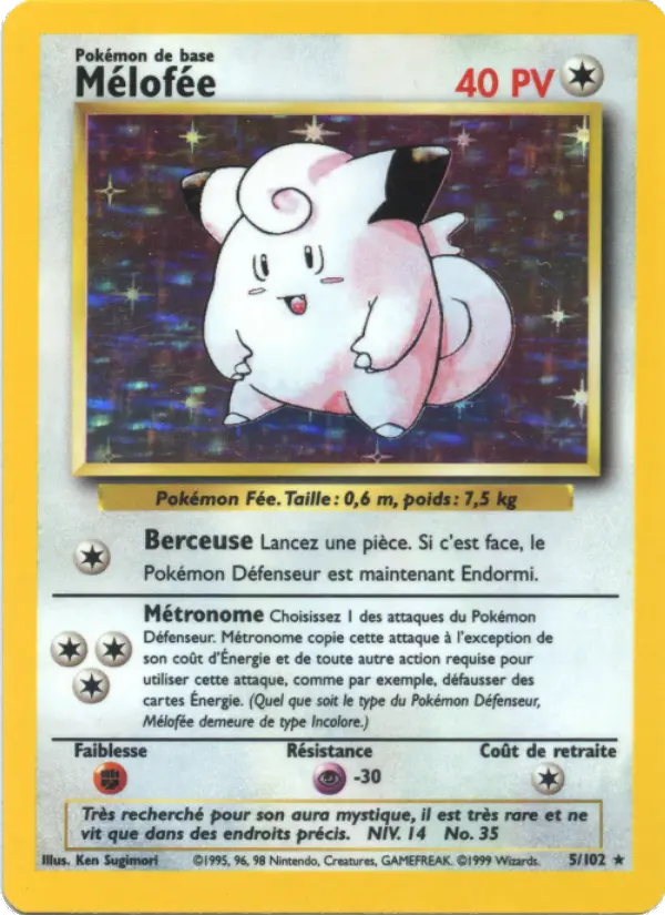 Mélofée – carte Pokémon TCG Rare n°5