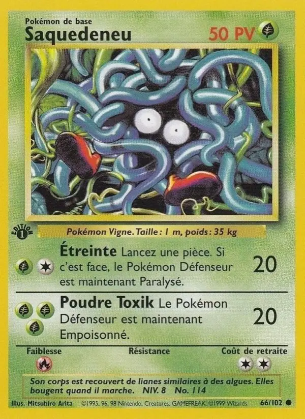 Saquedeneu – carte Pokémon TCG Commune n°66