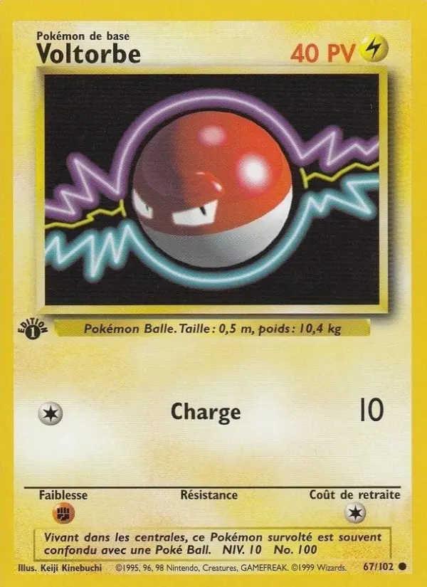 Voltorbe – carte Pokémon TCG Commune n°67