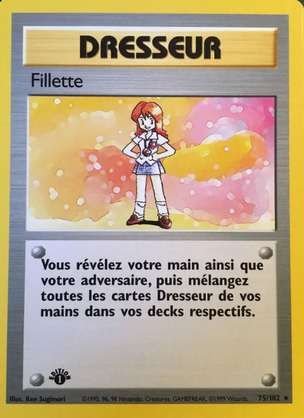 Fillette – carte Pokémon TCG Rare n°75