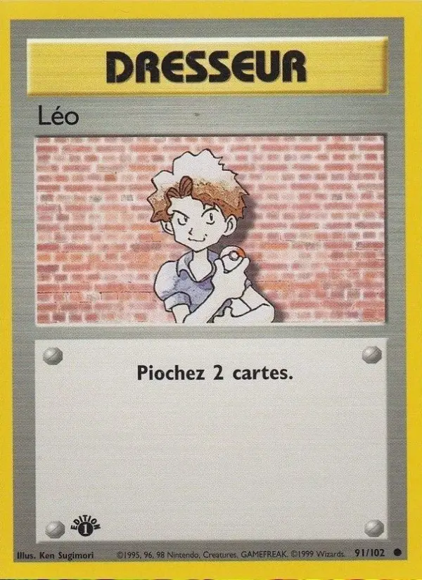 Léo – carte Pokémon TCG Commune n°91