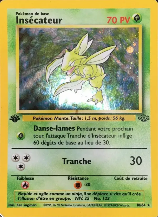 Insécateur – carte Pokémon TCG Rare n°10