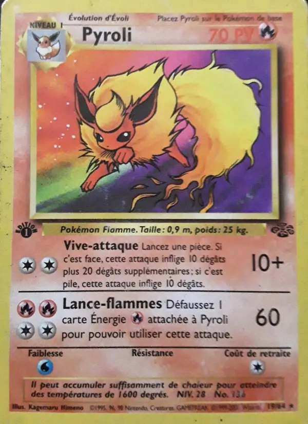 Pyroli – carte Pokémon TCG Rare n°19