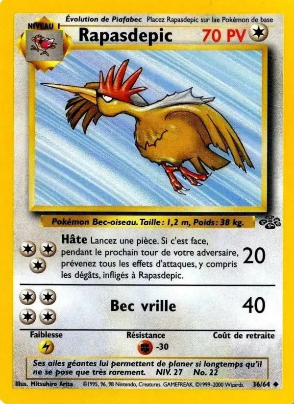 Rapasdepic – carte Pokémon TCG Peu Commune n°36