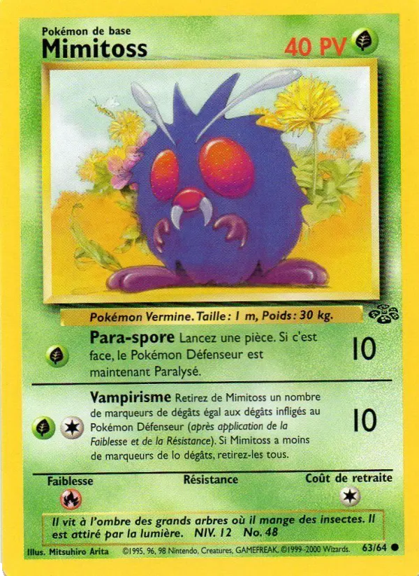 Mimitoss – carte Pokémon TCG Commune n°63