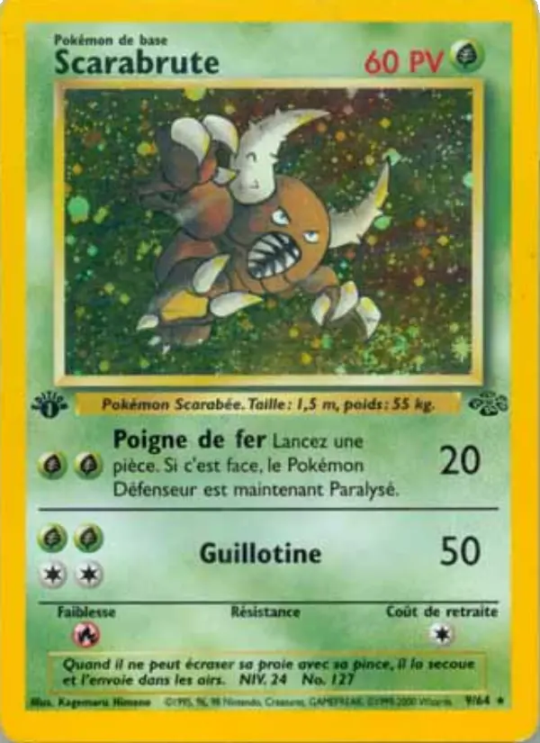 Scarabrute – carte Pokémon TCG Rare n°9