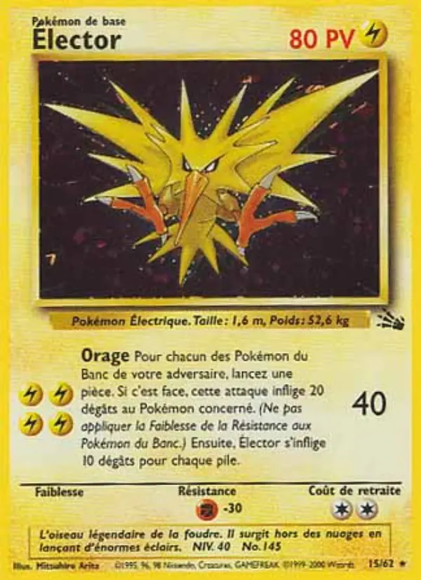 Élector – carte Pokémon TCG Rare n°15