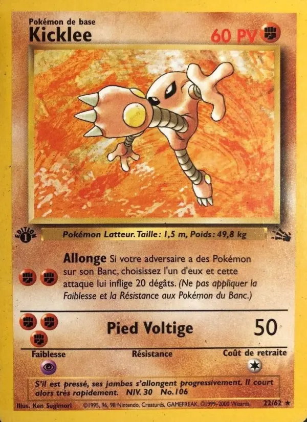 Kicklee – carte Pokémon TCG Rare n°22