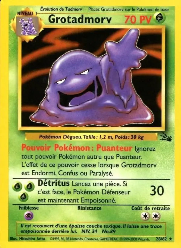 Grotadmorv – carte Pokémon TCG Rare n°28