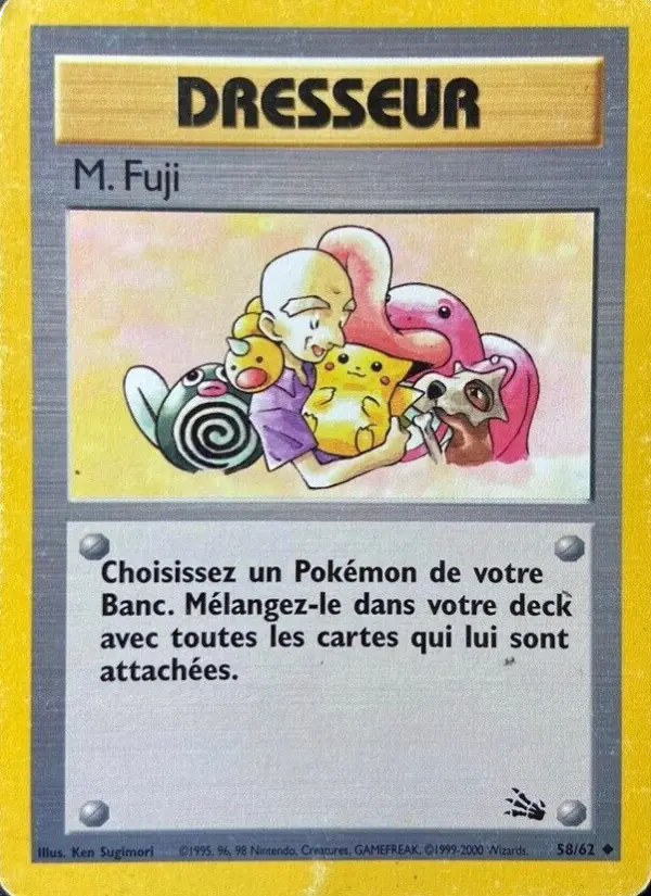 M. Fuji – carte Pokémon TCG Peu Commune n°58
