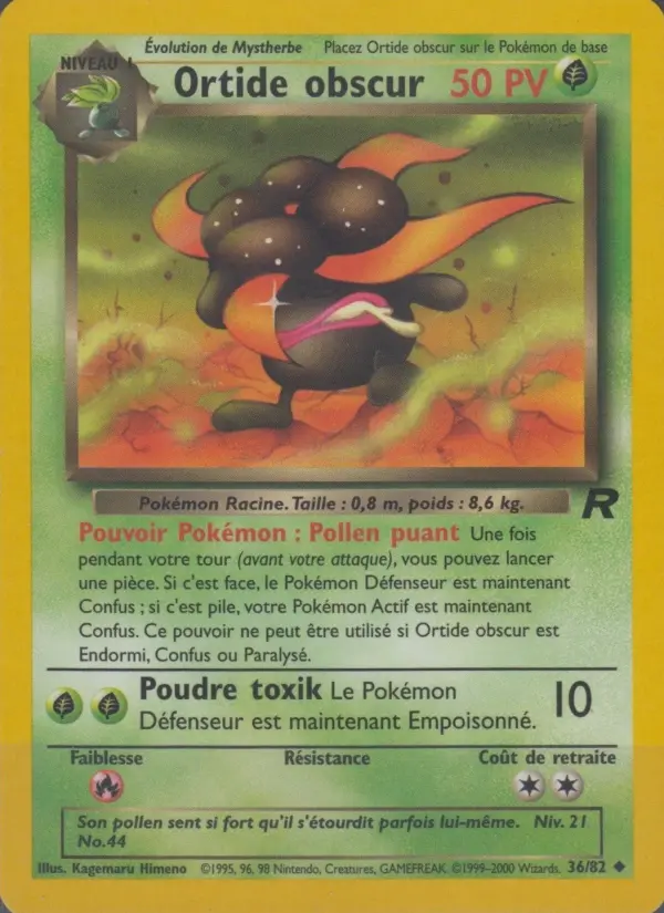 Ortide obscur – carte Pokémon TCG Peu Commune n°36