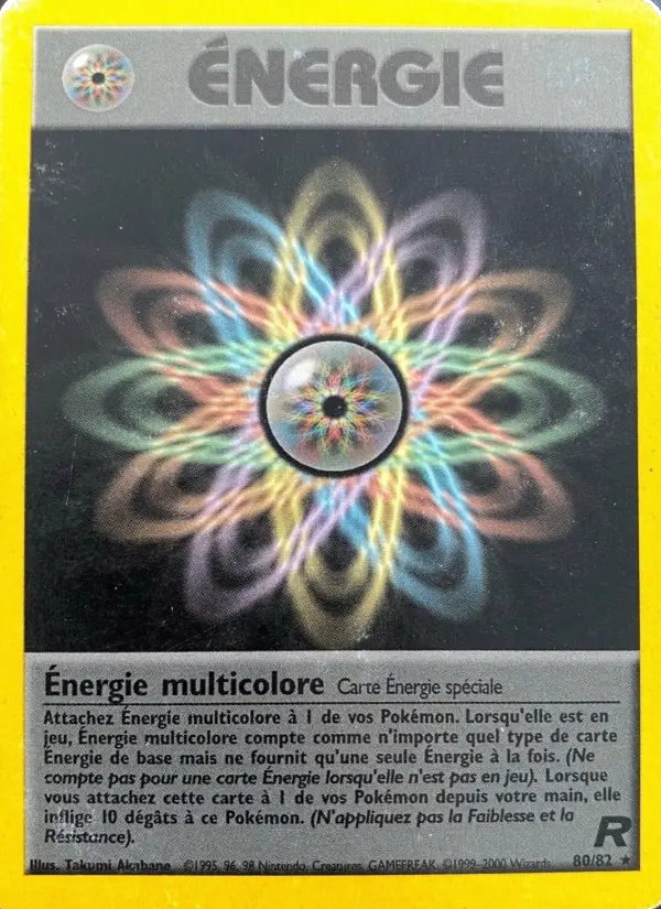 Énergie multicolore – carte Pokémon TCG Rare n°80