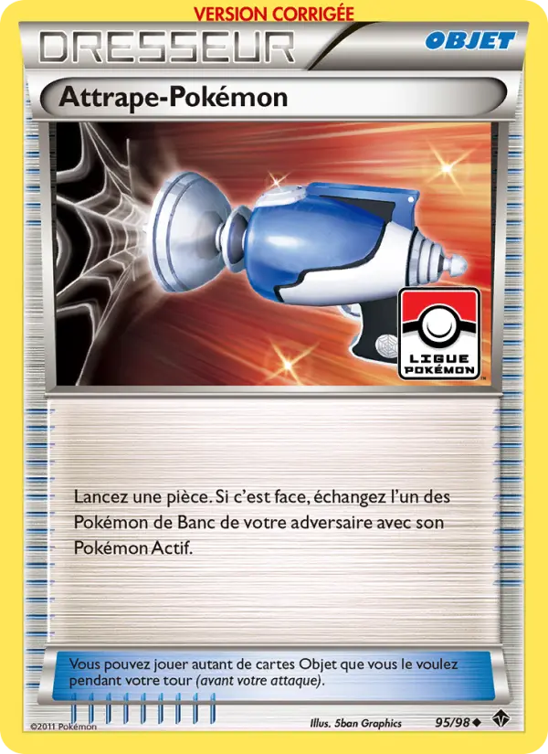 Attrape-Pokémon – carte Pokémon TCG Peu Commune n°95