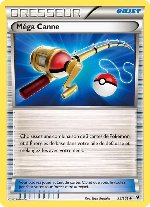 Méga Canne – carte Pokémon TCG Peu Commune n°95
