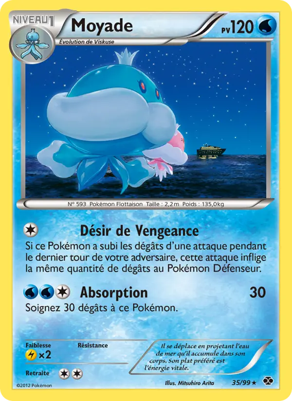 Moyade – carte Pokémon TCG Rare n°35