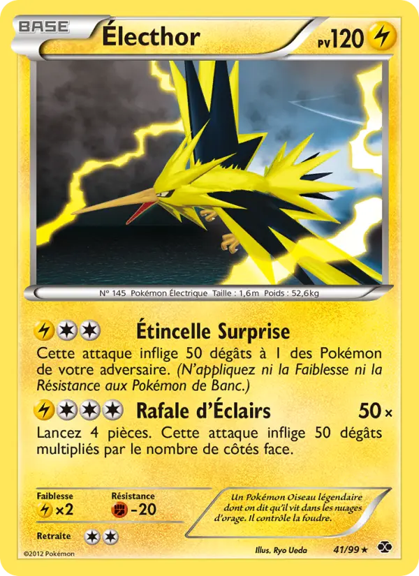 Électhor – carte Pokémon TCG Rare n°41