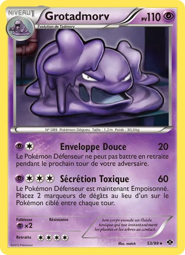 Grotadmorv – carte Pokémon TCG Rare n°53