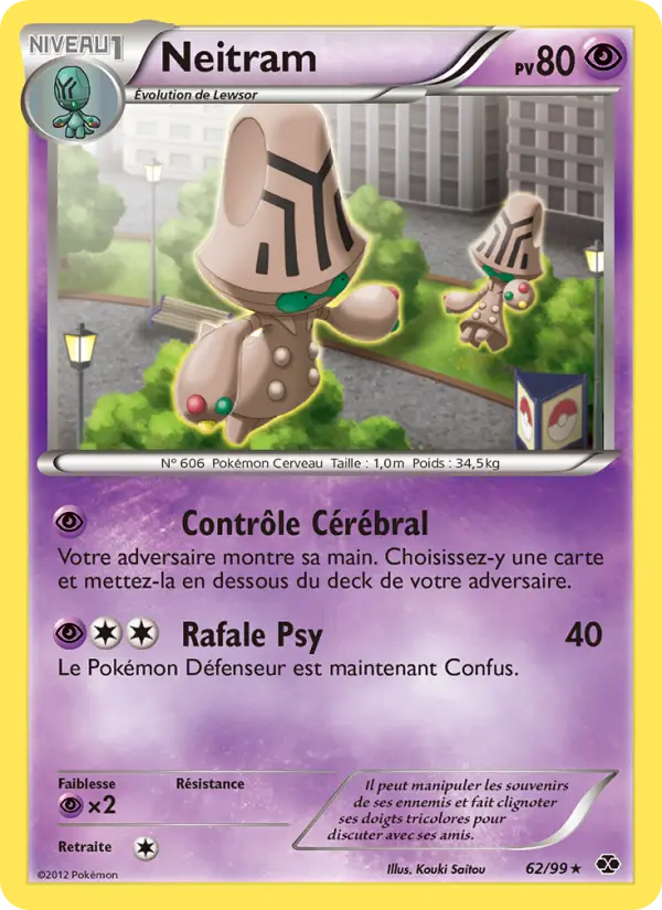 Neitram – carte Pokémon TCG Rare n°62