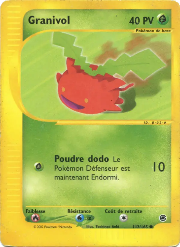 Granivol – carte Pokémon TCG Commune n°112