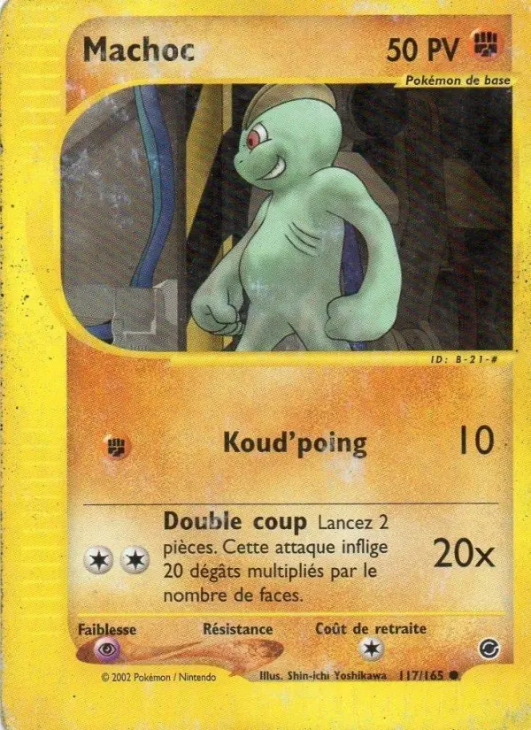 Machoc – carte Pokémon TCG Commune n°117