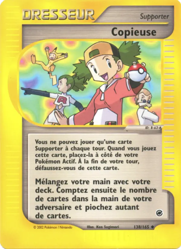 Copieuse – carte Pokémon TCG Peu Commune n°138