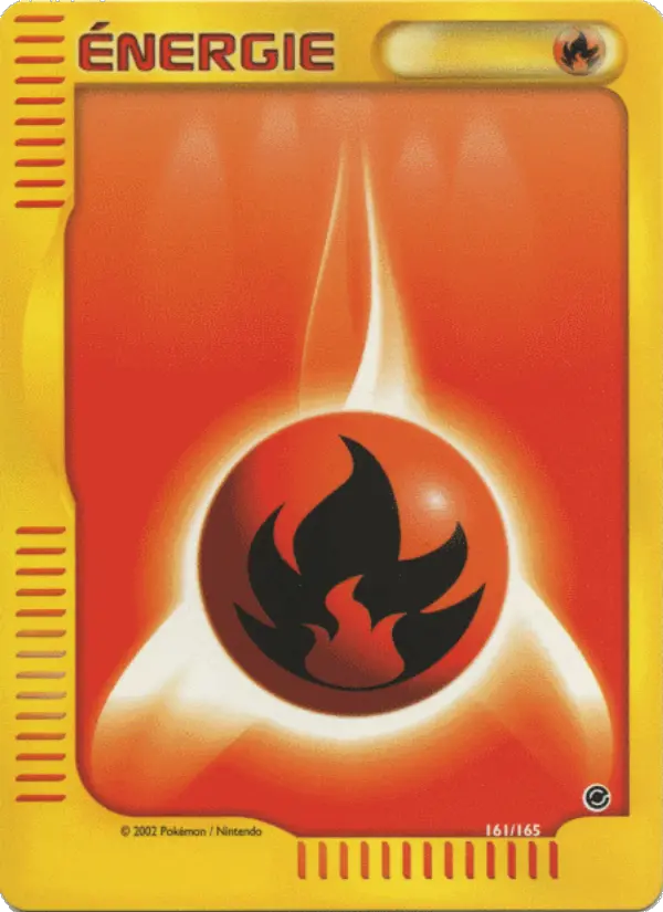 Énergie Feu – carte Pokémon TCG Commune n°161