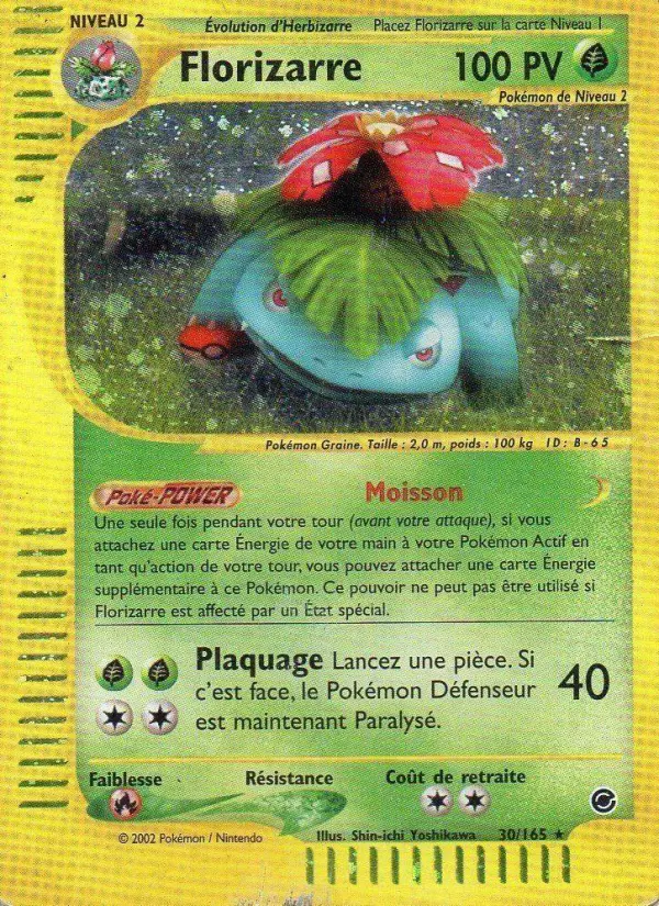 Florizarre – carte Pokémon TCG Rare n°30