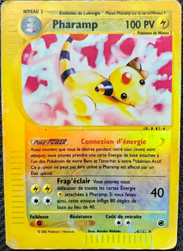Pharamp – carte Pokémon TCG Rare n°34