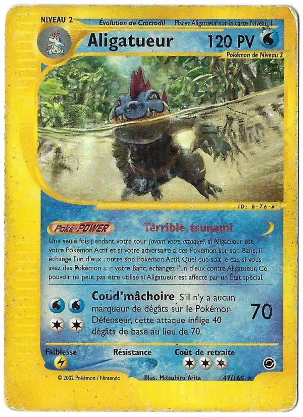 Aligatueur – carte Pokémon TCG Rare n°47
