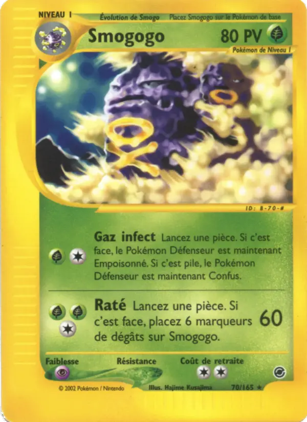 Smogogo – carte Pokémon TCG Rare n°70