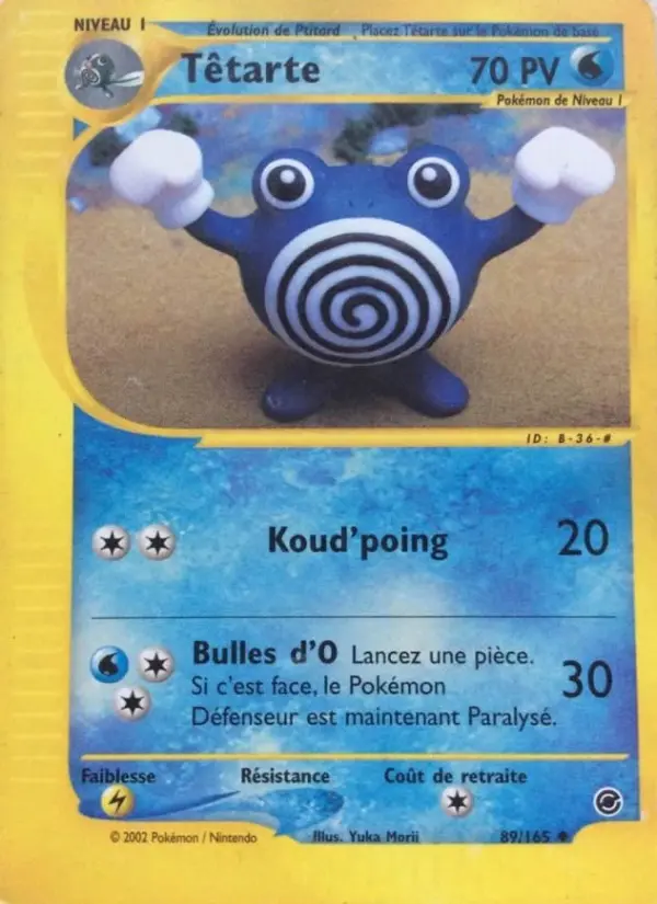 Têtarte – carte Pokémon TCG Peu Commune n°89