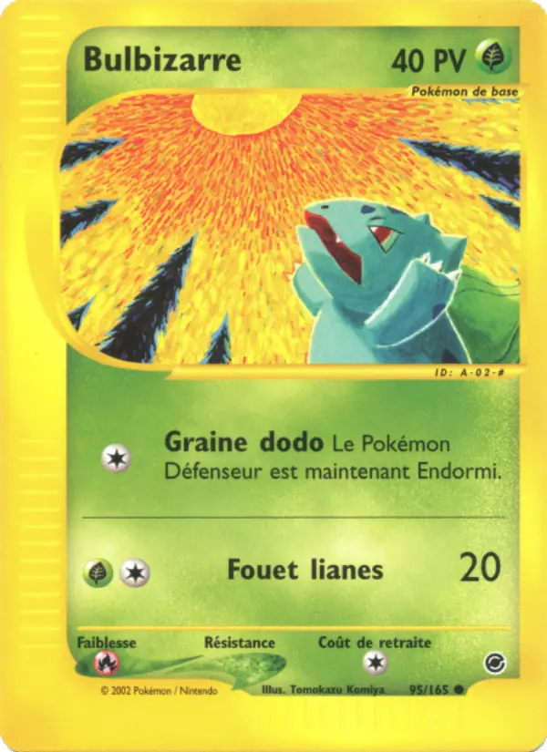 Bulbizarre – carte Pokémon TCG Commune n°95