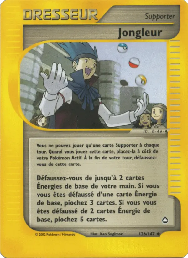 Jongleur – carte Pokémon TCG Peu Commune n°126