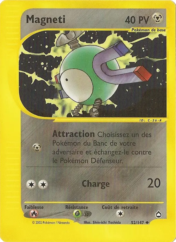 Magneti – carte Pokémon TCG Peu Commune n°52