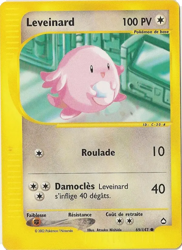 Leveinard – carte Pokémon TCG Commune n°69