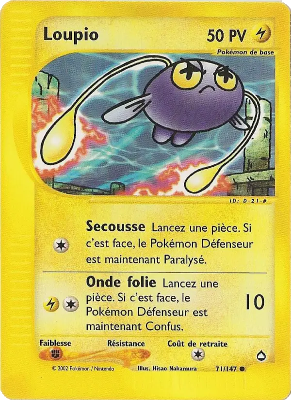Loupio – carte Pokémon TCG Commune n°71