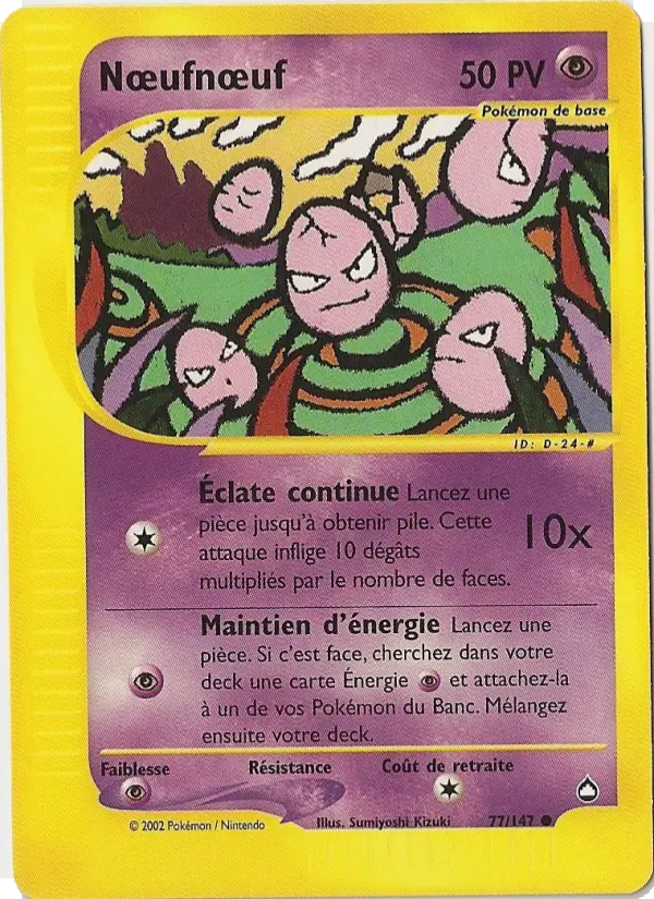 Nœufnœuf – carte Pokémon TCG Commune n°77