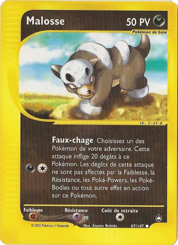 Malosse – carte Pokémon TCG Commune n°87