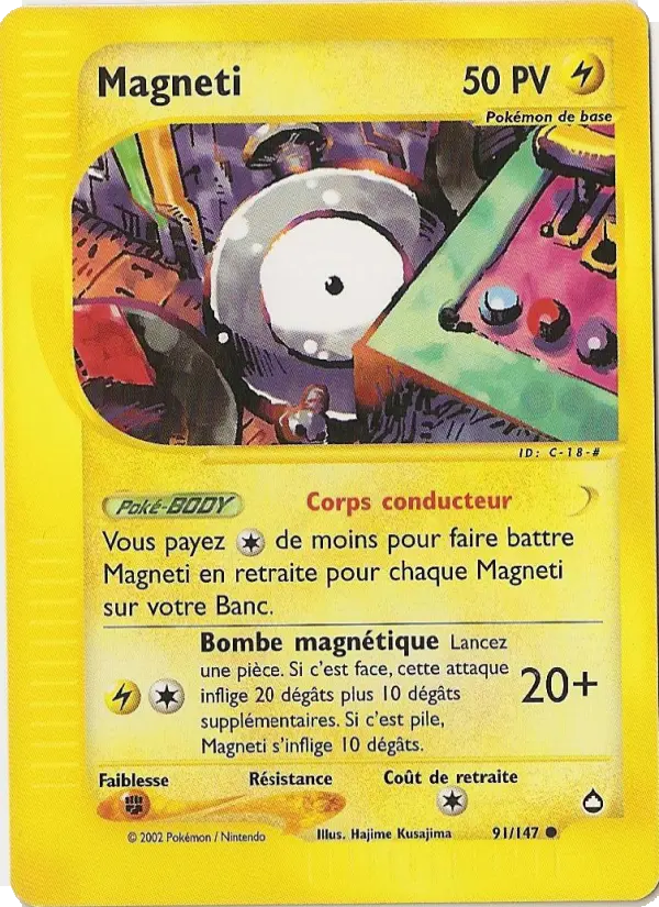 Magneti – carte Pokémon TCG Commune n°91