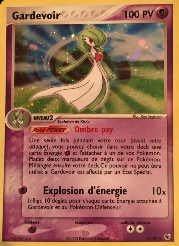 Gardevoir – carte Pokémon TCG Rare n°7