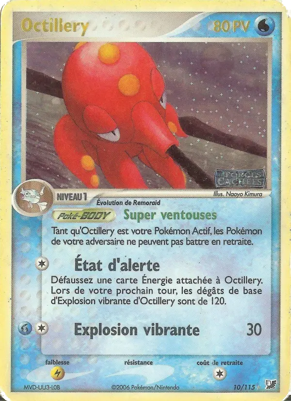 Octillery – carte Pokémon TCG Rare n°10