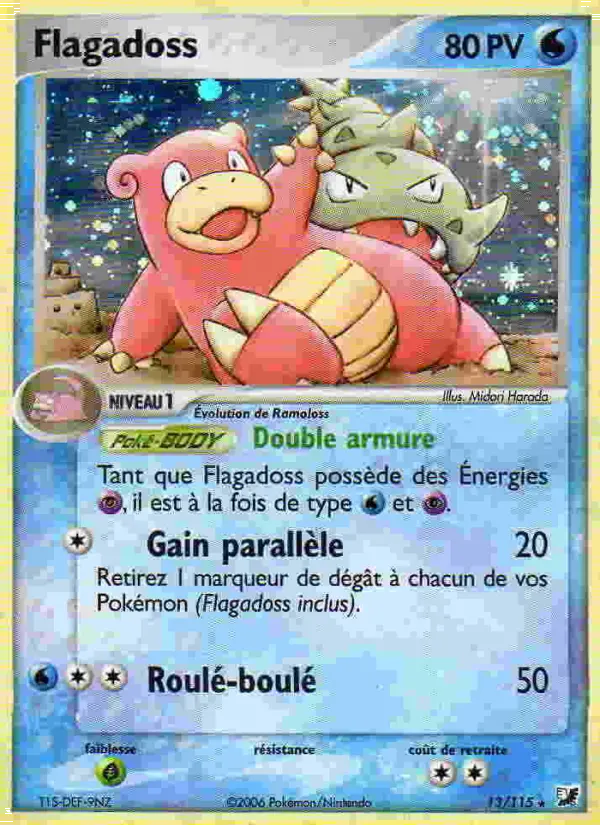 Flagadoss – carte Pokémon TCG Rare n°13