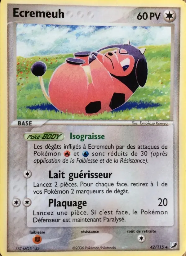 Ecremeuh – carte Pokémon TCG Peu Commune n°42