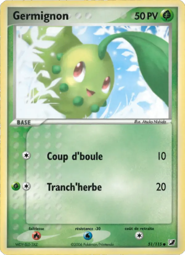 Germignon – carte Pokémon TCG Commune n°51