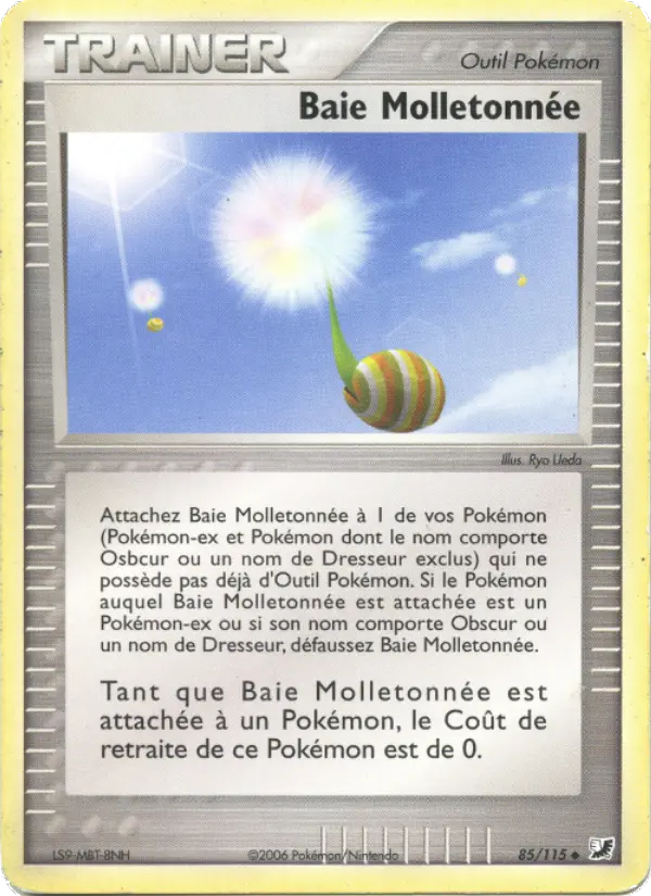 Baie Molletonnée – carte Pokémon TCG Peu Commune n°85