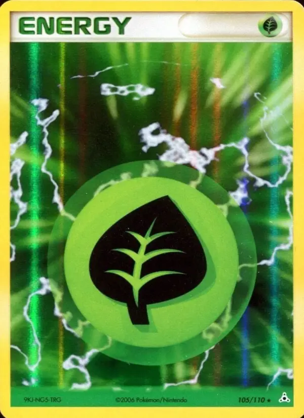 Énergie Plante – carte Pokémon TCG Rare n°105