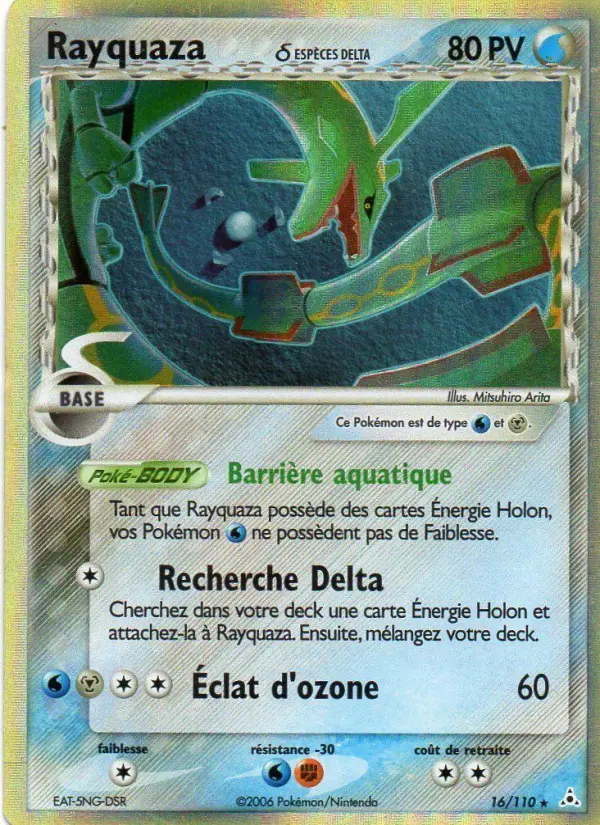 Rayquaza δ – carte Pokémon TCG Rare n°16