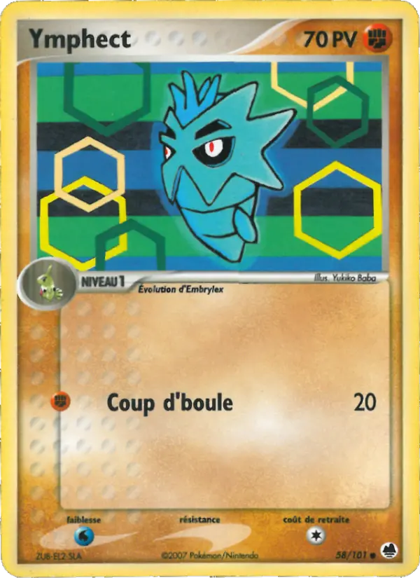 Ymphect – carte Pokémon TCG Commune n°58